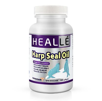 Picture of Heallé Harp Seal Oil 180 softgels