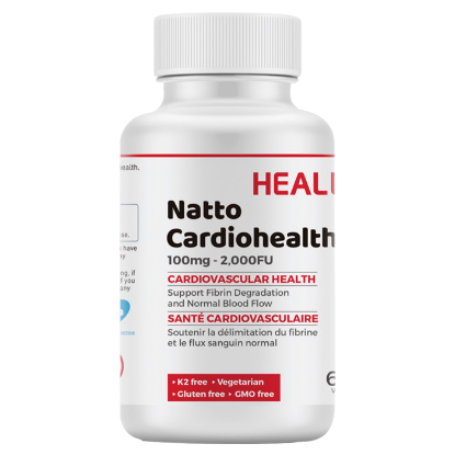 Picture of Heallé Natto Cardiohealth 100mg 60 vcaps