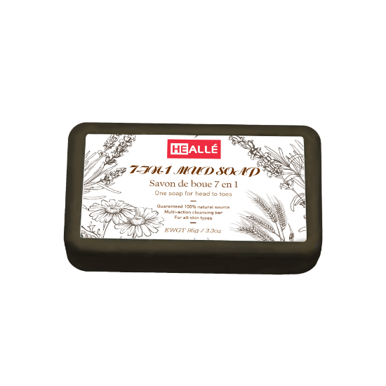 Picture of HEALLÉ Natural Skin Care - 7-in-1 Mud Soap 95g